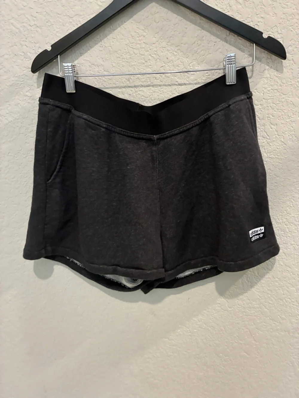adidas Women’s Black Athletic Knit Shorts